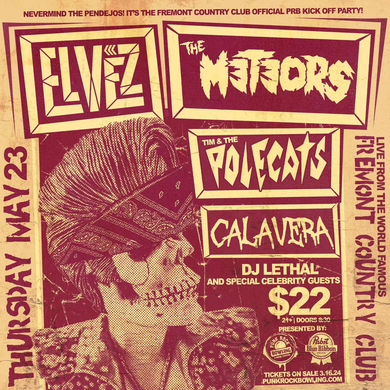 2024 Club Show Announcement - Punk Rock Bowling